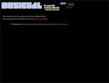 Tablet Screenshot of musicual.com